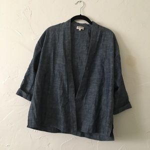Ozma Kimono Wrap - Indigo XS